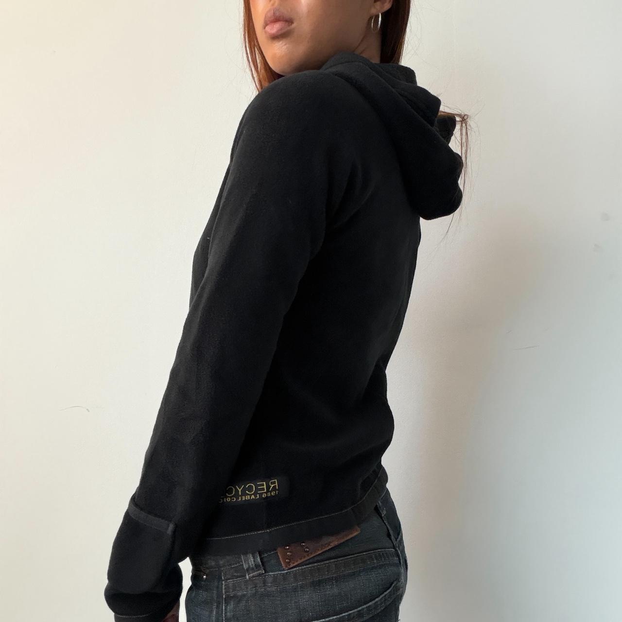 Vintage Cop Copine Black Zip Up
