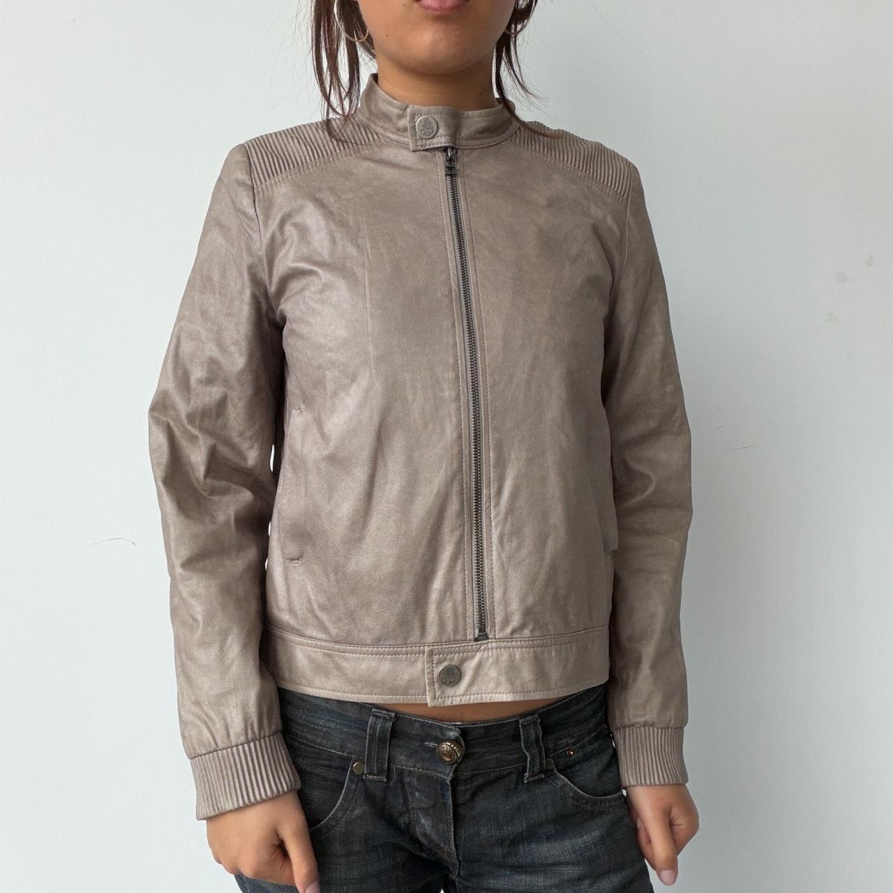 Vintage Beige Cop Copine Jacket