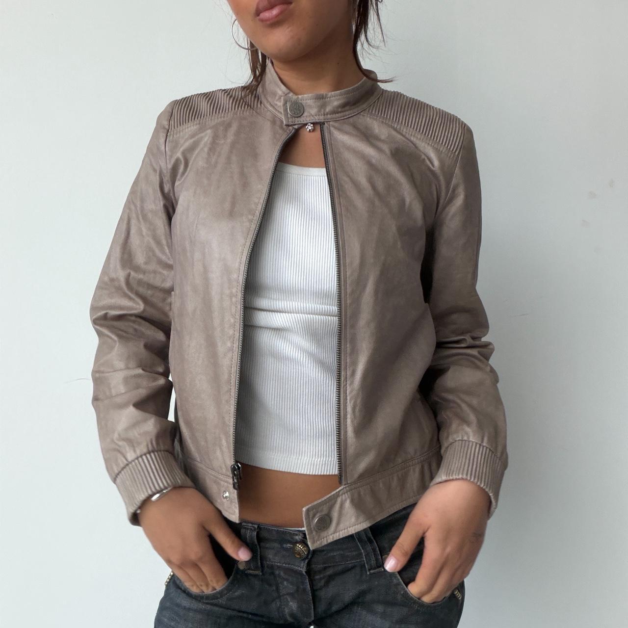 Vintage Beige Cop Copine Jacket