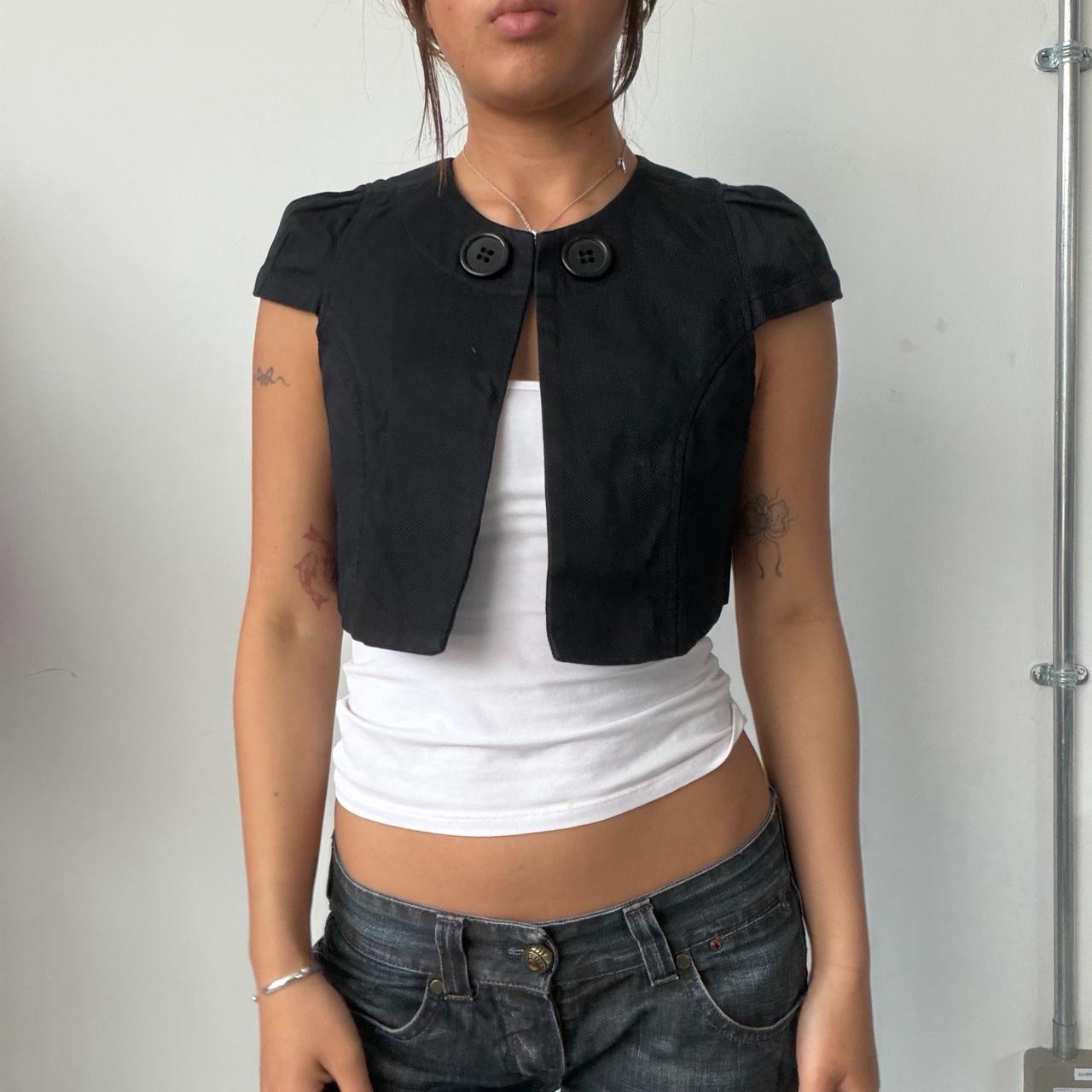 Vintage Black Bolero