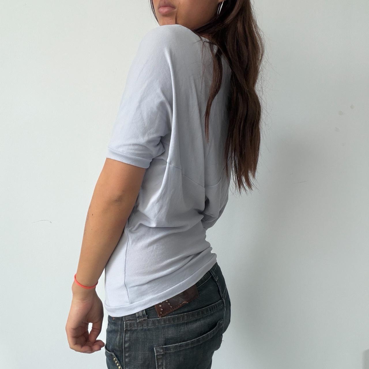 Vintage Lilac Grey Patrizia Pepe Top