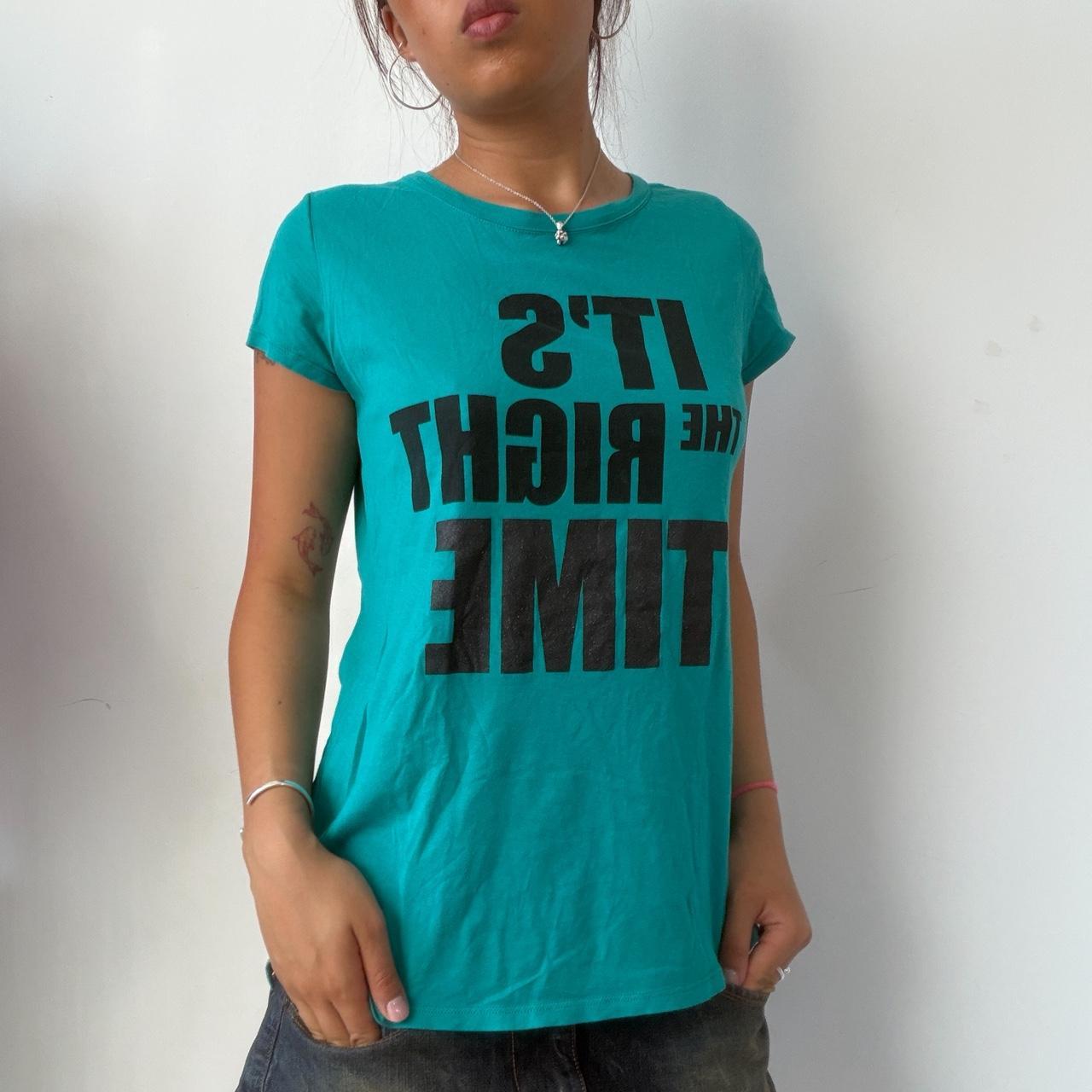 Vintage Turquoise Graphic Tee