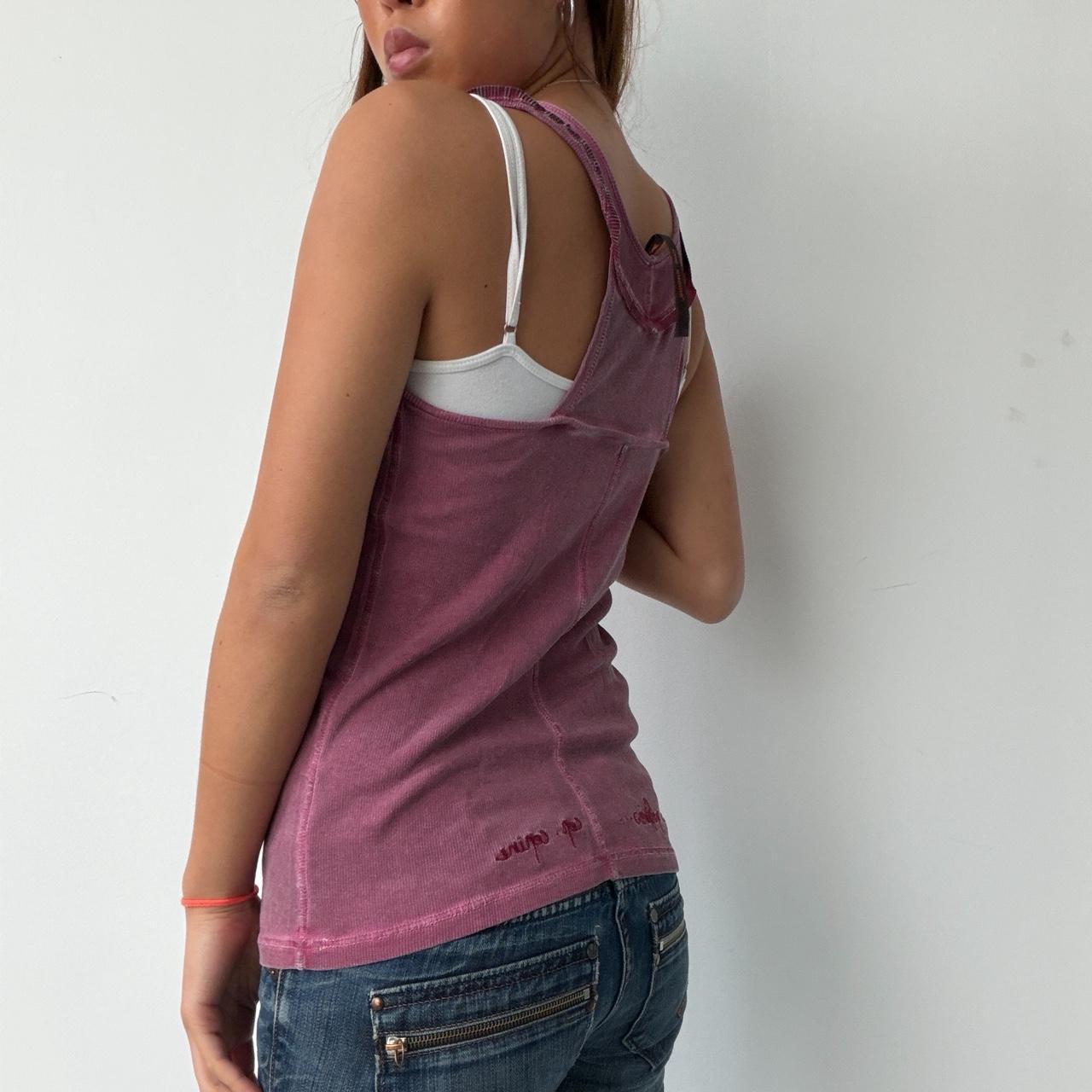 Vintage Pink Cop Copine Top