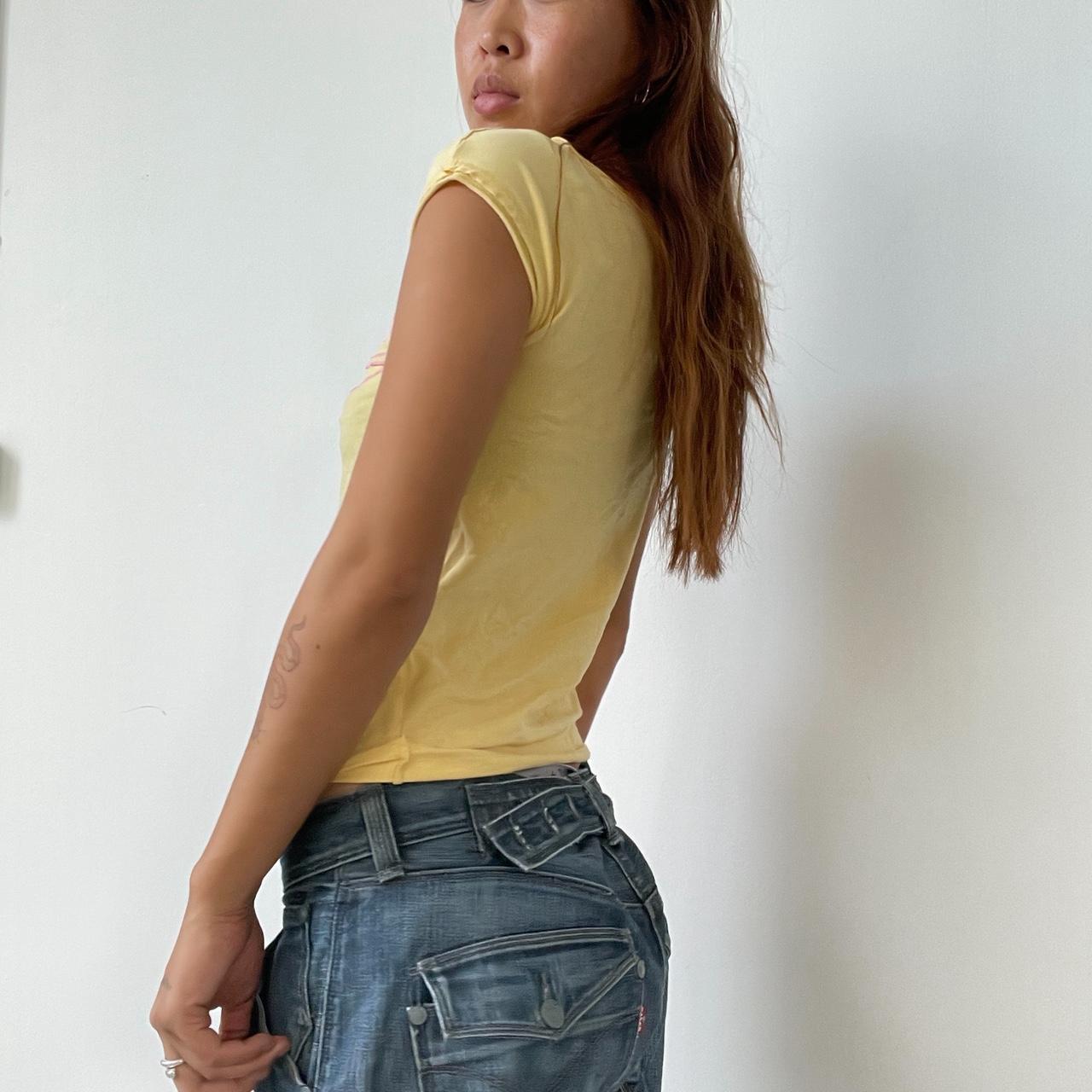 Vintage Yellow Graphic Tee