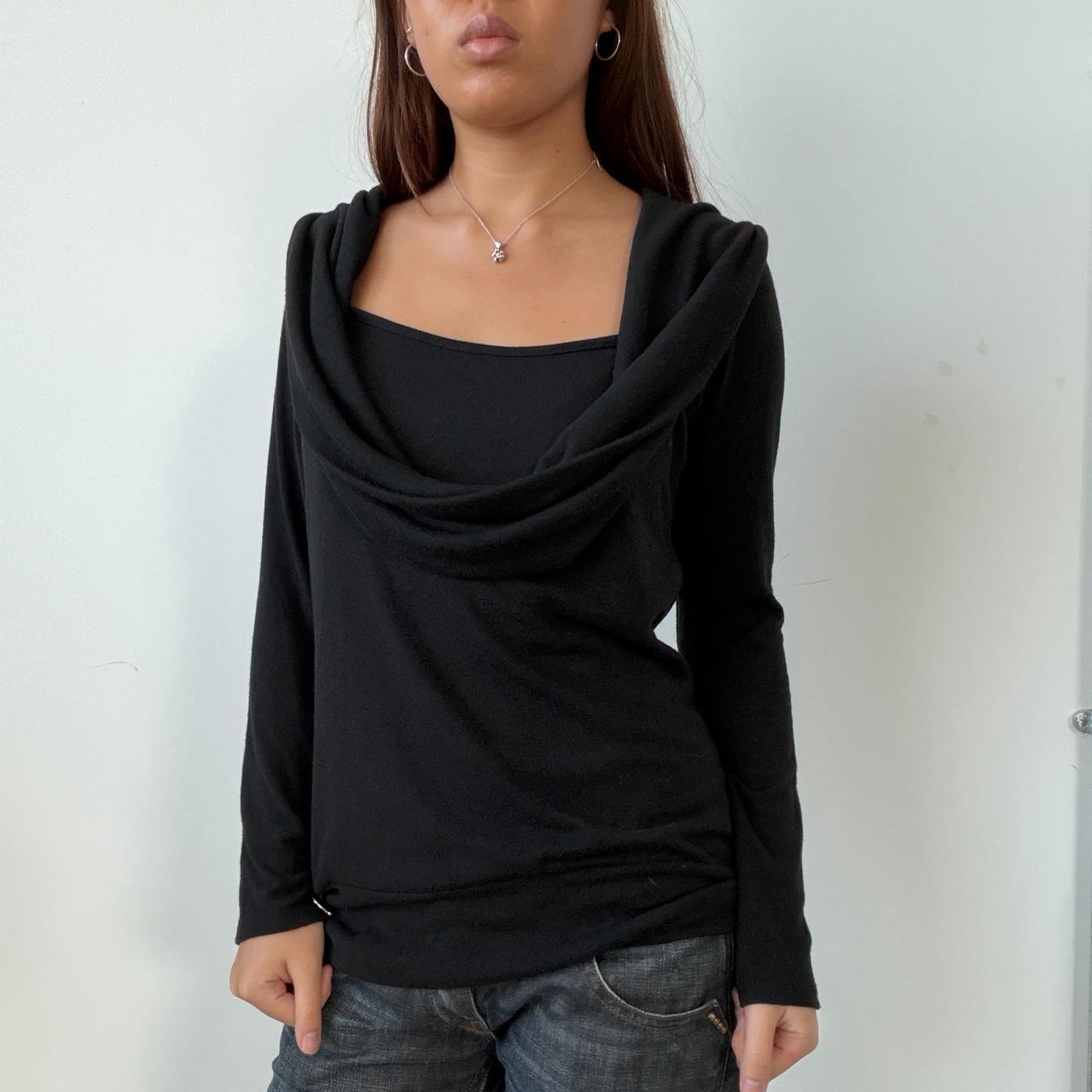 Vintage Black Layer Top