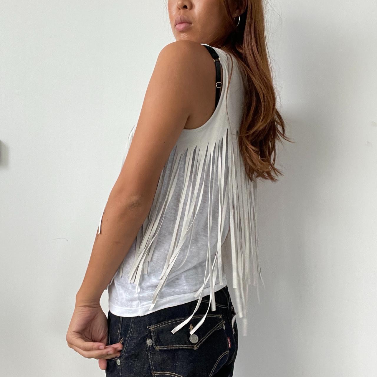 Vintage Cop Copine Fringe Top