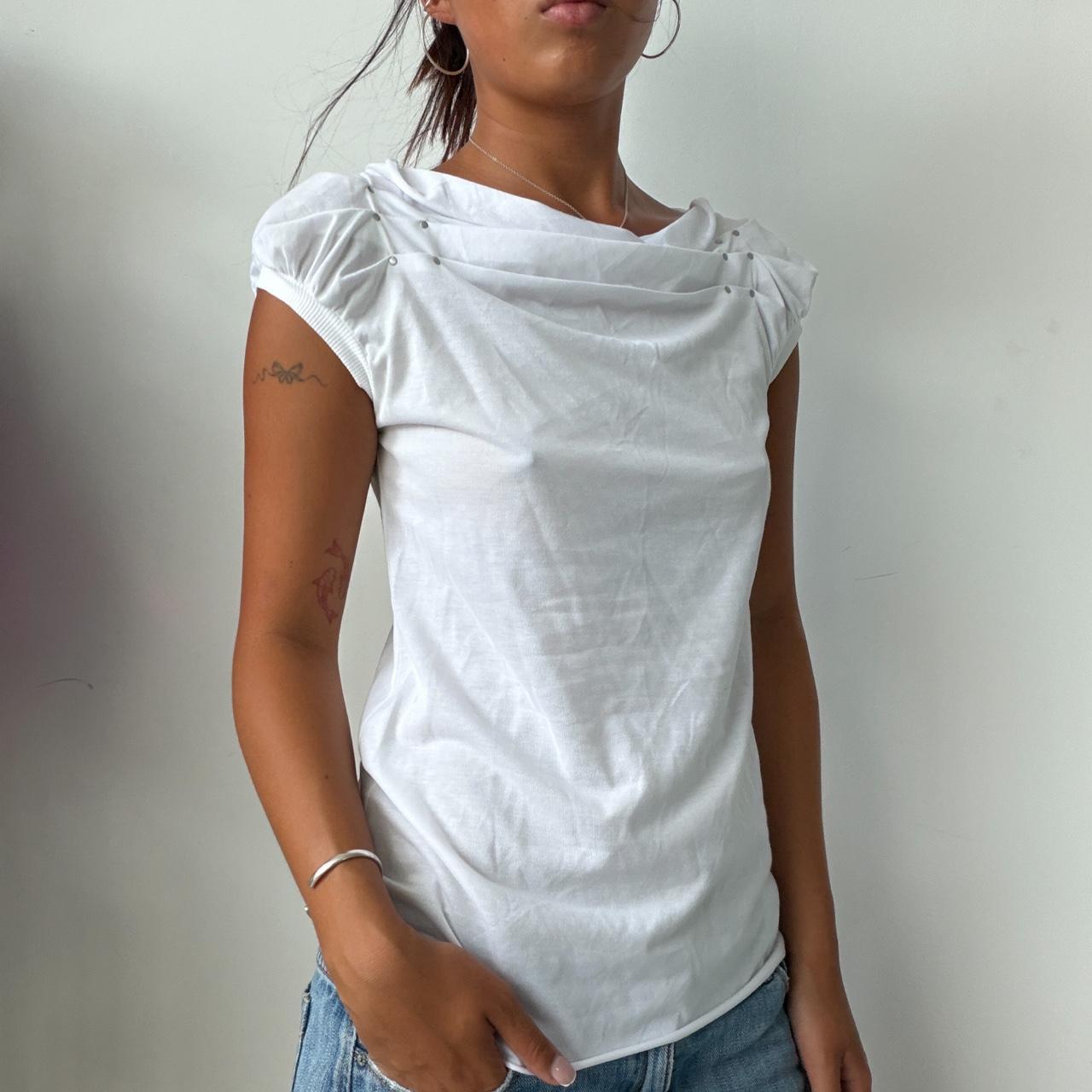 Vintage Cop Copine Ruched Top