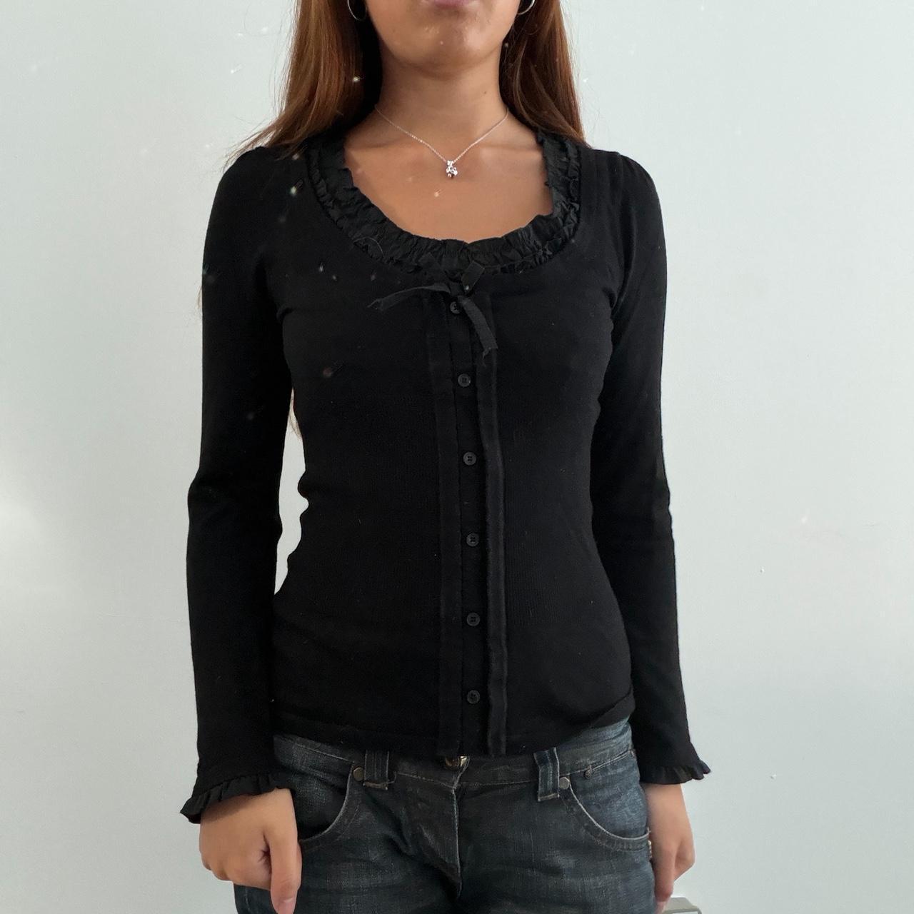 Vintage Black Morgan Top