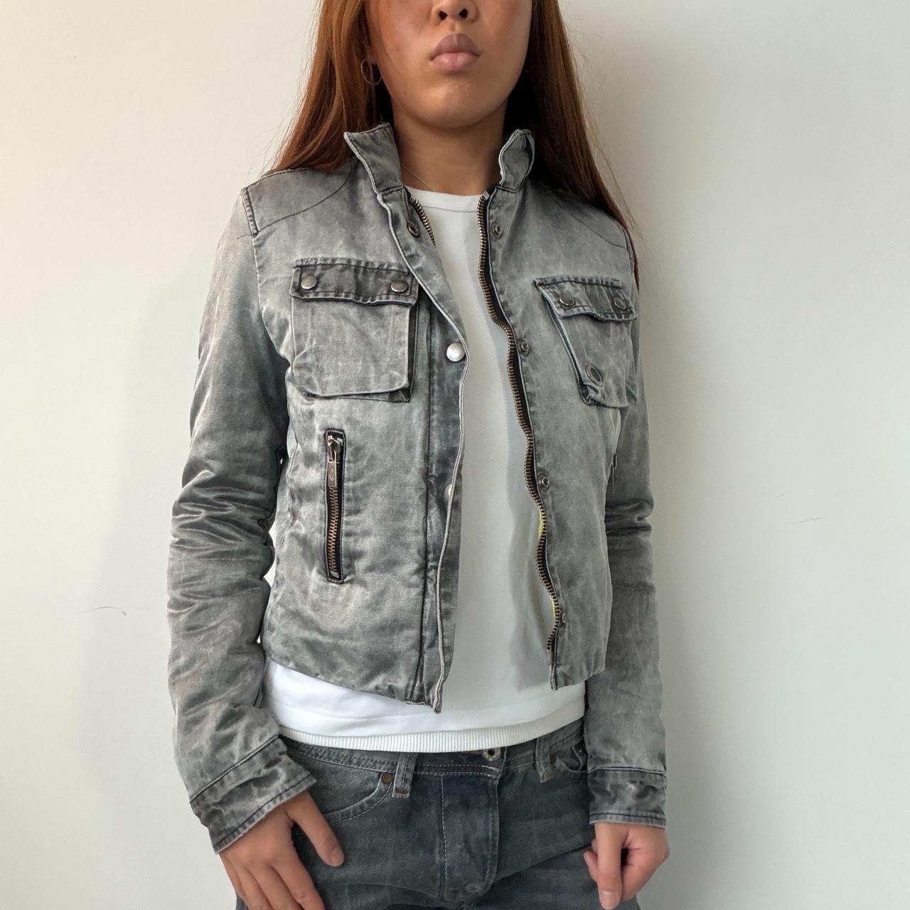 Vintage Grey Diesel Jacket