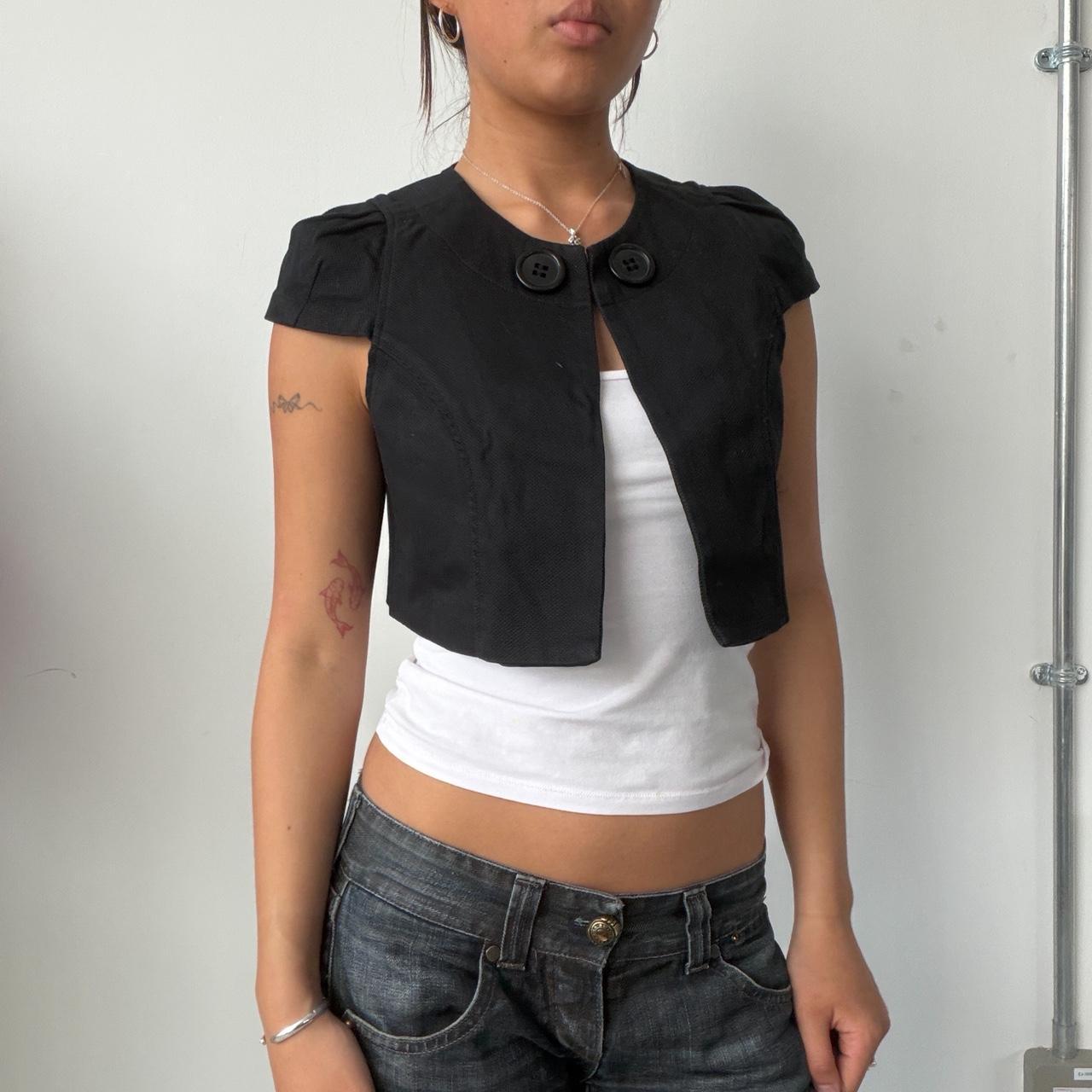 Vintage Black Bolero