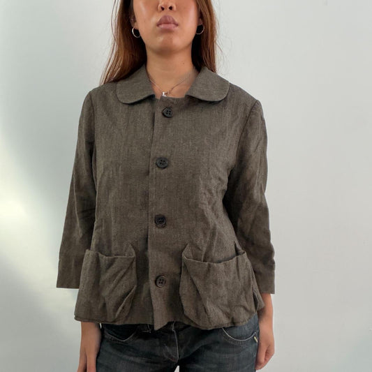 Vintage IKKS Brown Jacket
