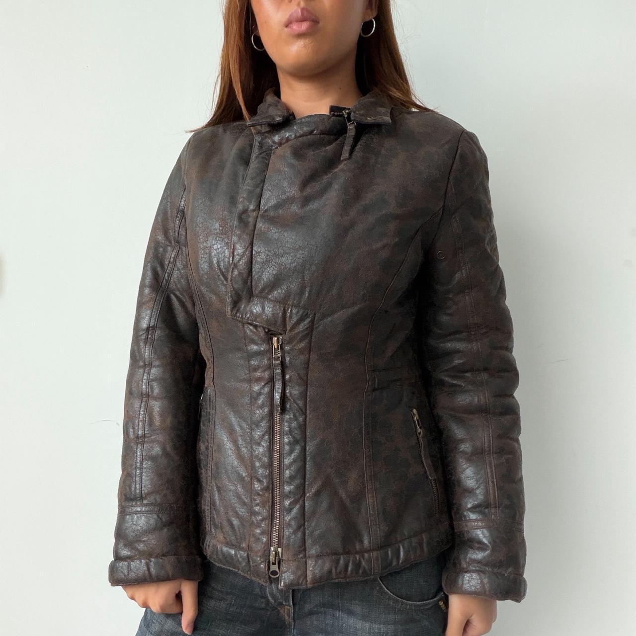 Vintage Brown Padded Jacket