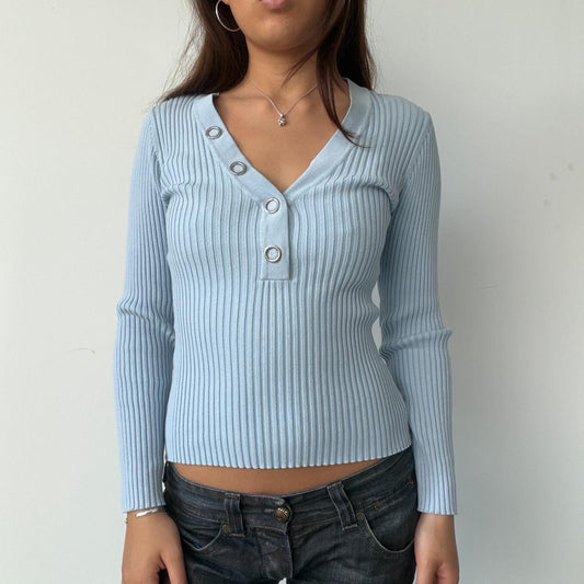 Vintage Baby Blue Jumper