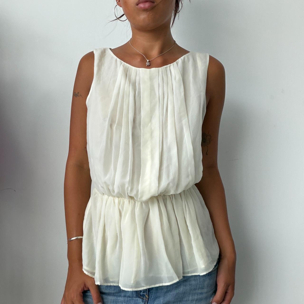 Vintage White Floated Top