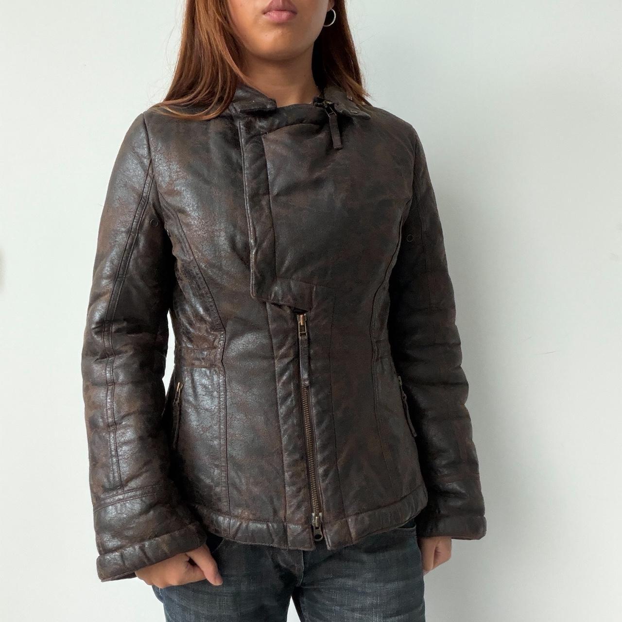 Vintage Brown Padded Jacket