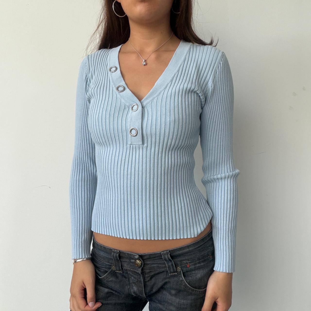 Vintage Baby Blue Jumper