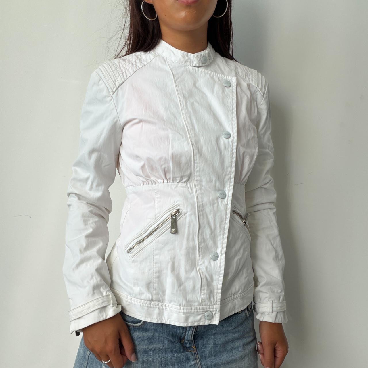 Vintage Diesel White Utility Jacket