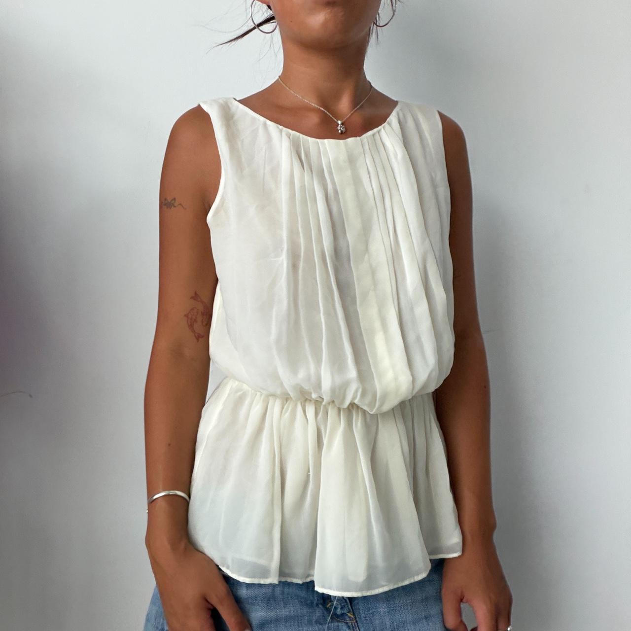 Vintage White Floated Top
