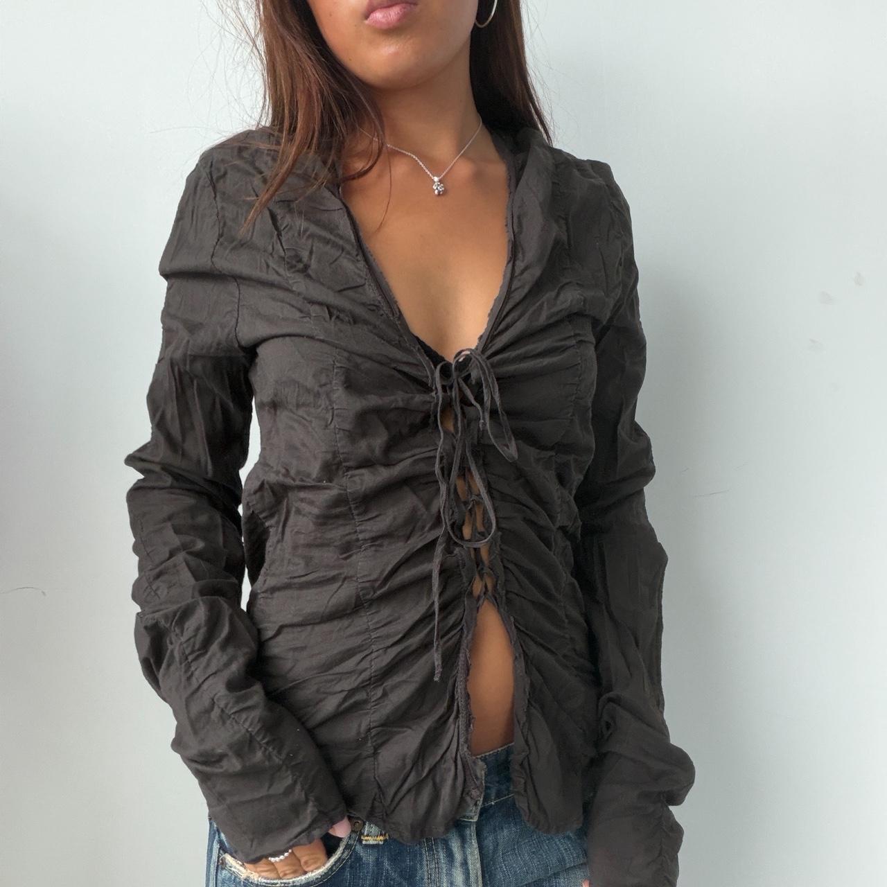 Vintage Brown IKKS Top
