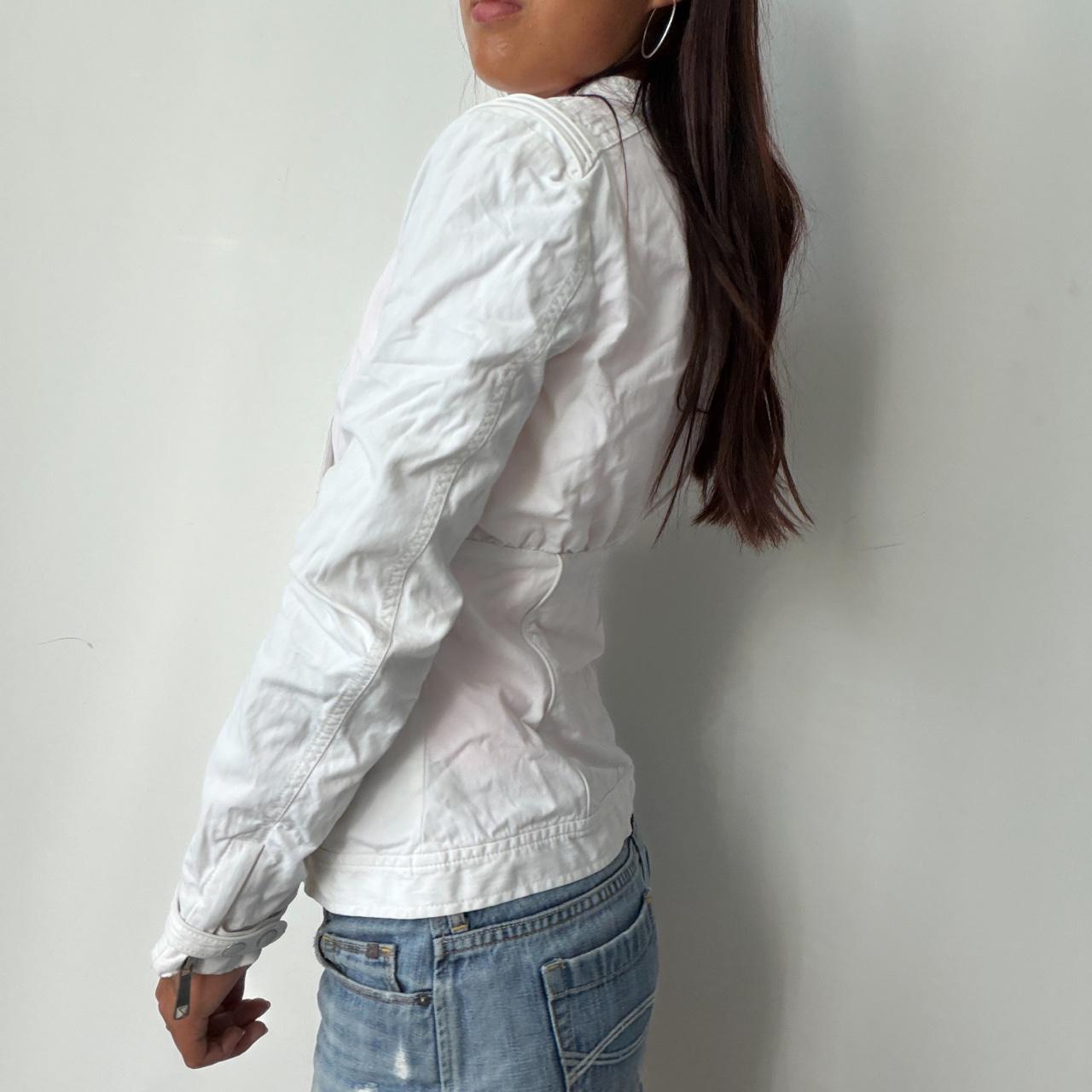 Vintage Diesel White Utility Jacket