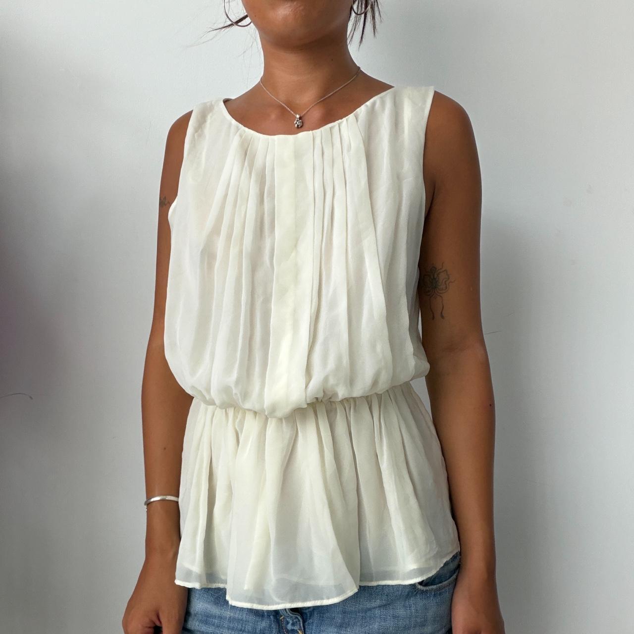 Vintage White Floated Top