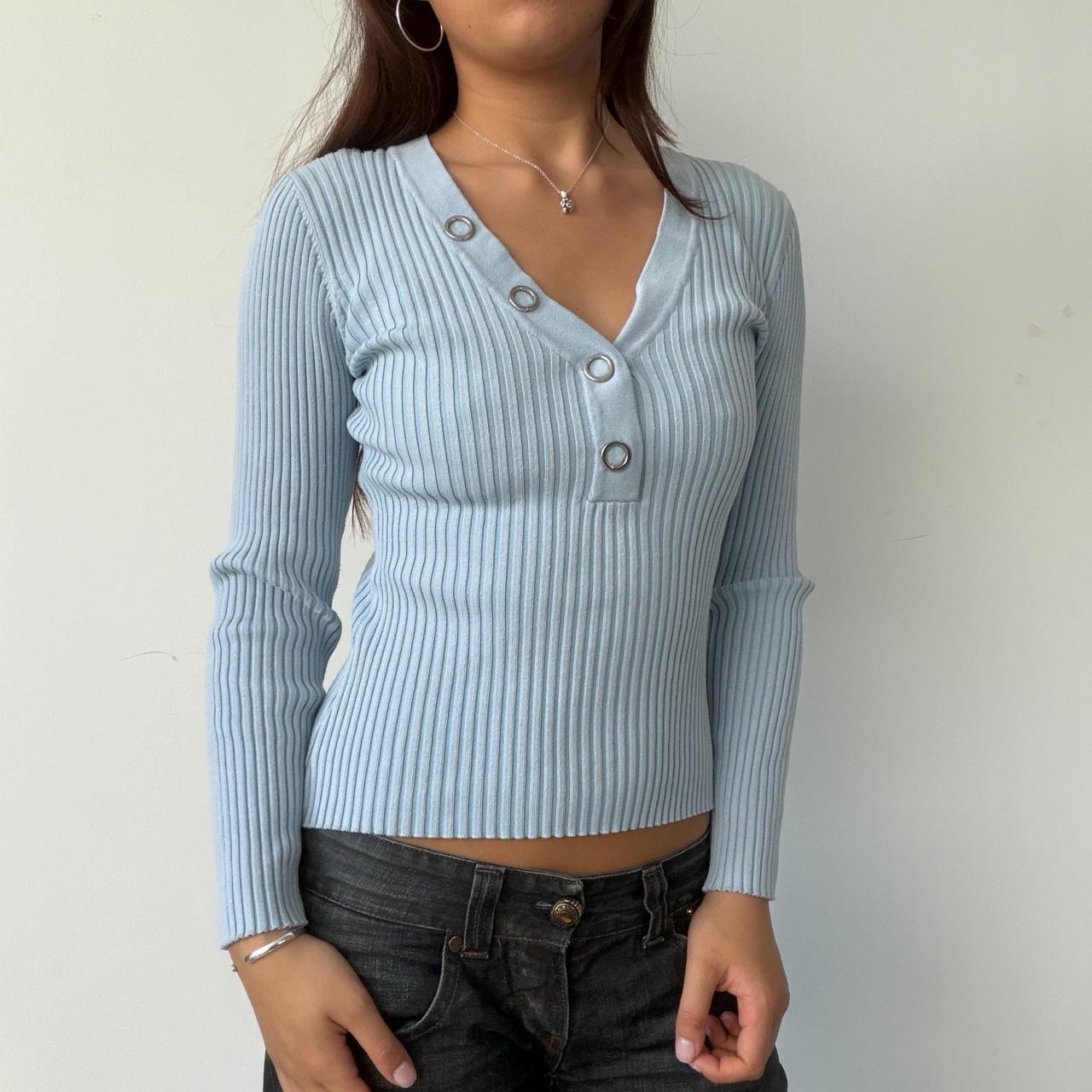 Vintage Baby Blue Jumper