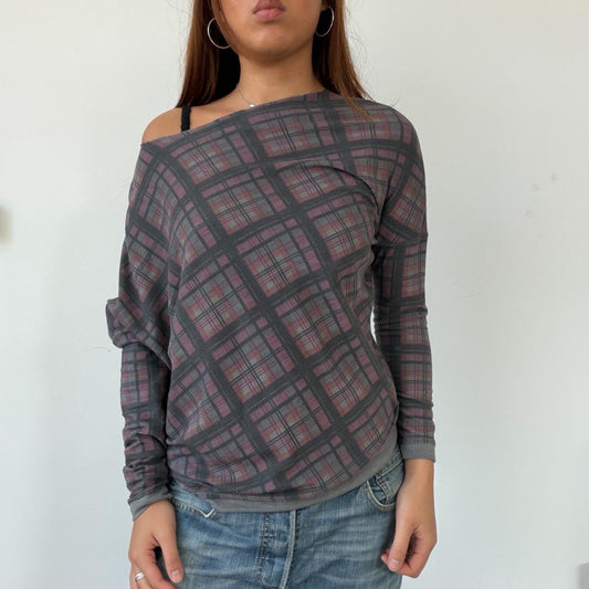 Vintage Plaid Long Sleeve