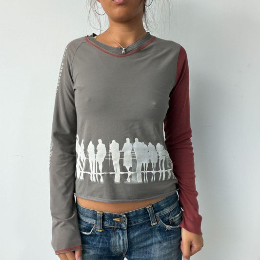 Vintage Cop Copine Long Sleeve Top