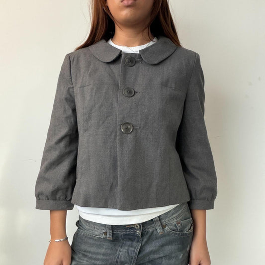 Vintage Grey Peacoat