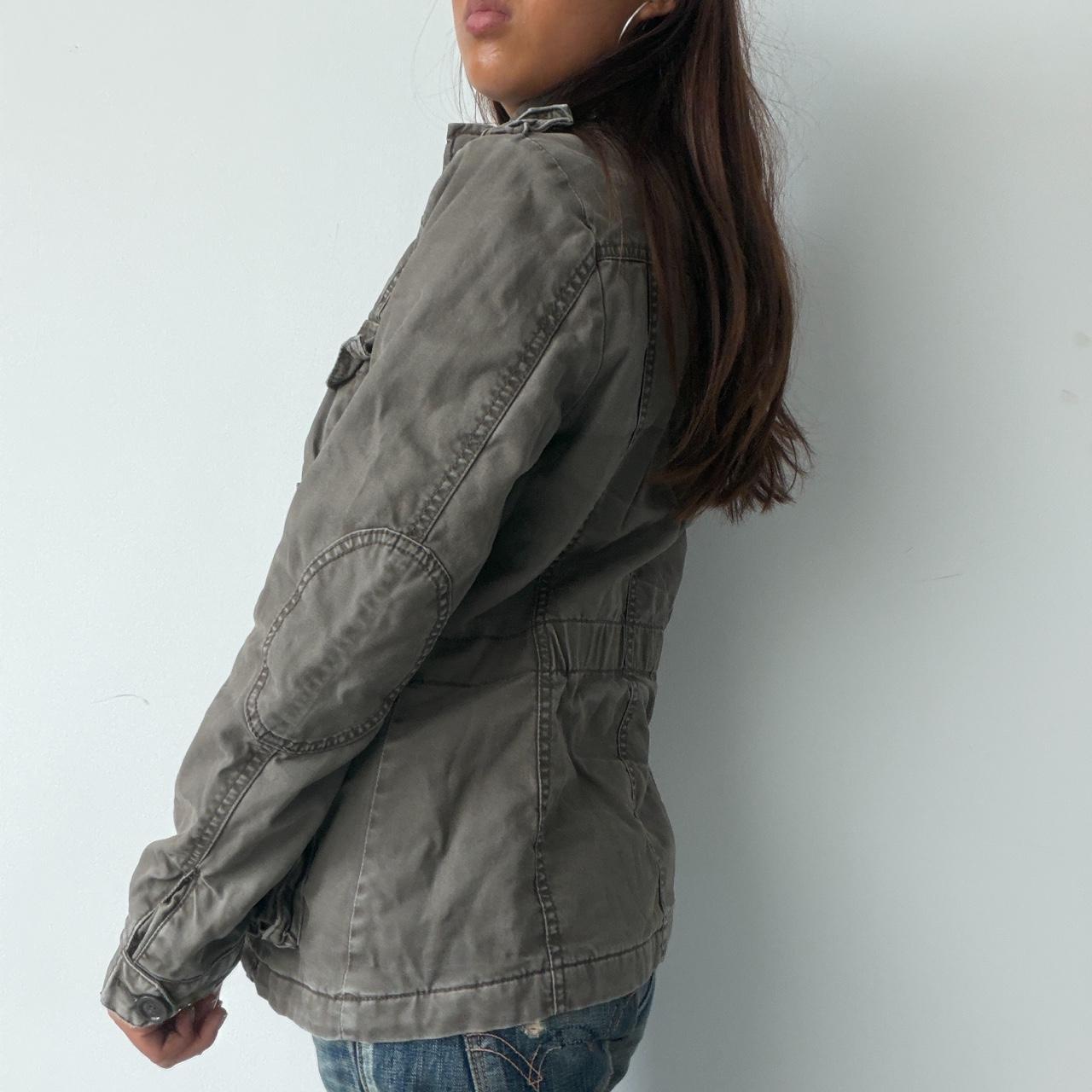 Vintage Khaki Utility Jacket