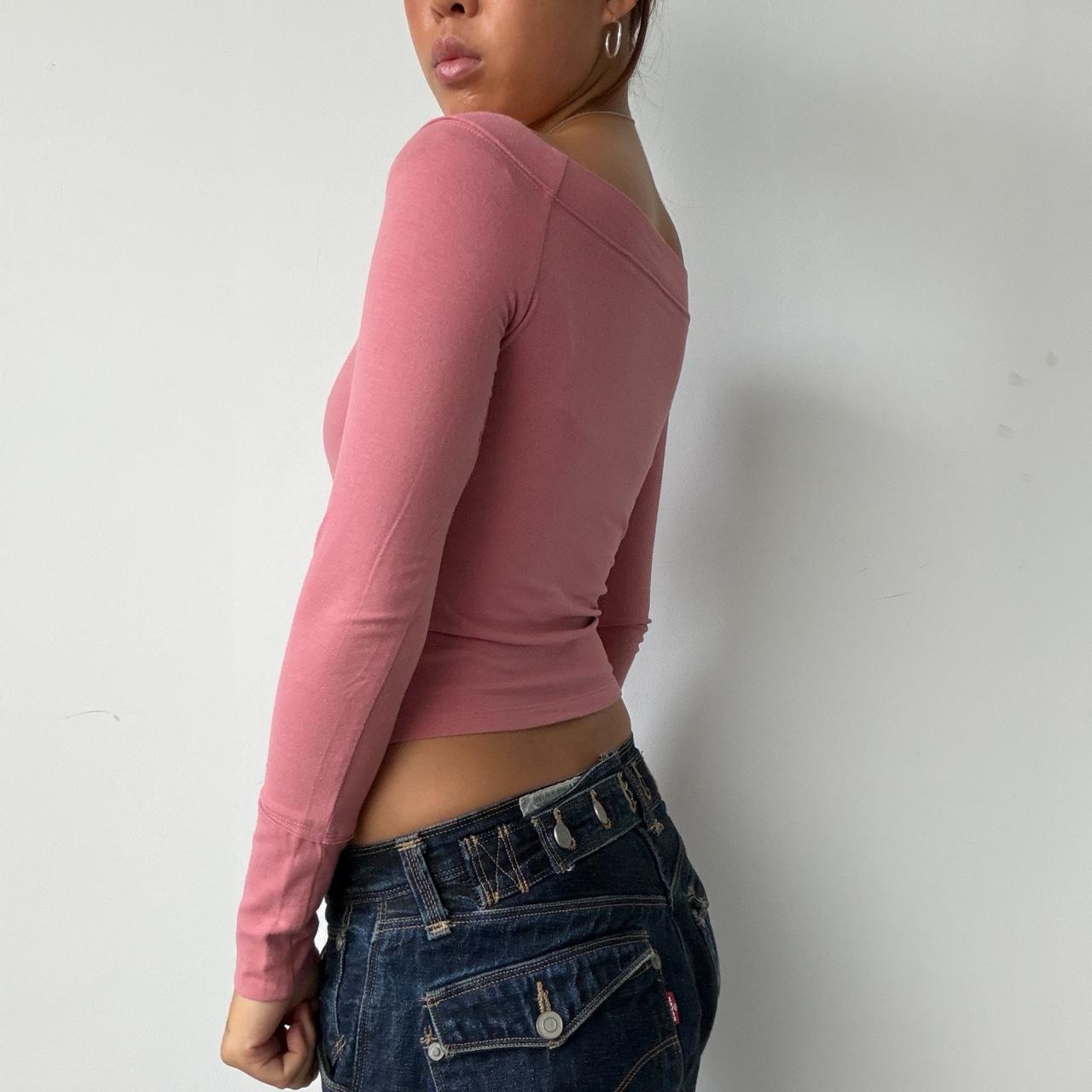Vintage Pink Graphic Top