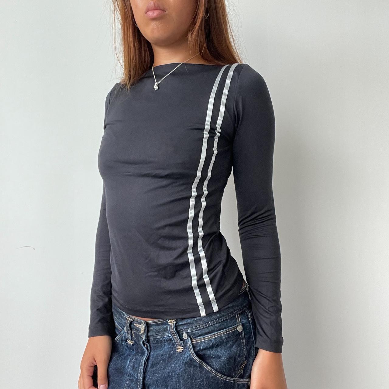 Vintage Black Adidas Long Sleeve