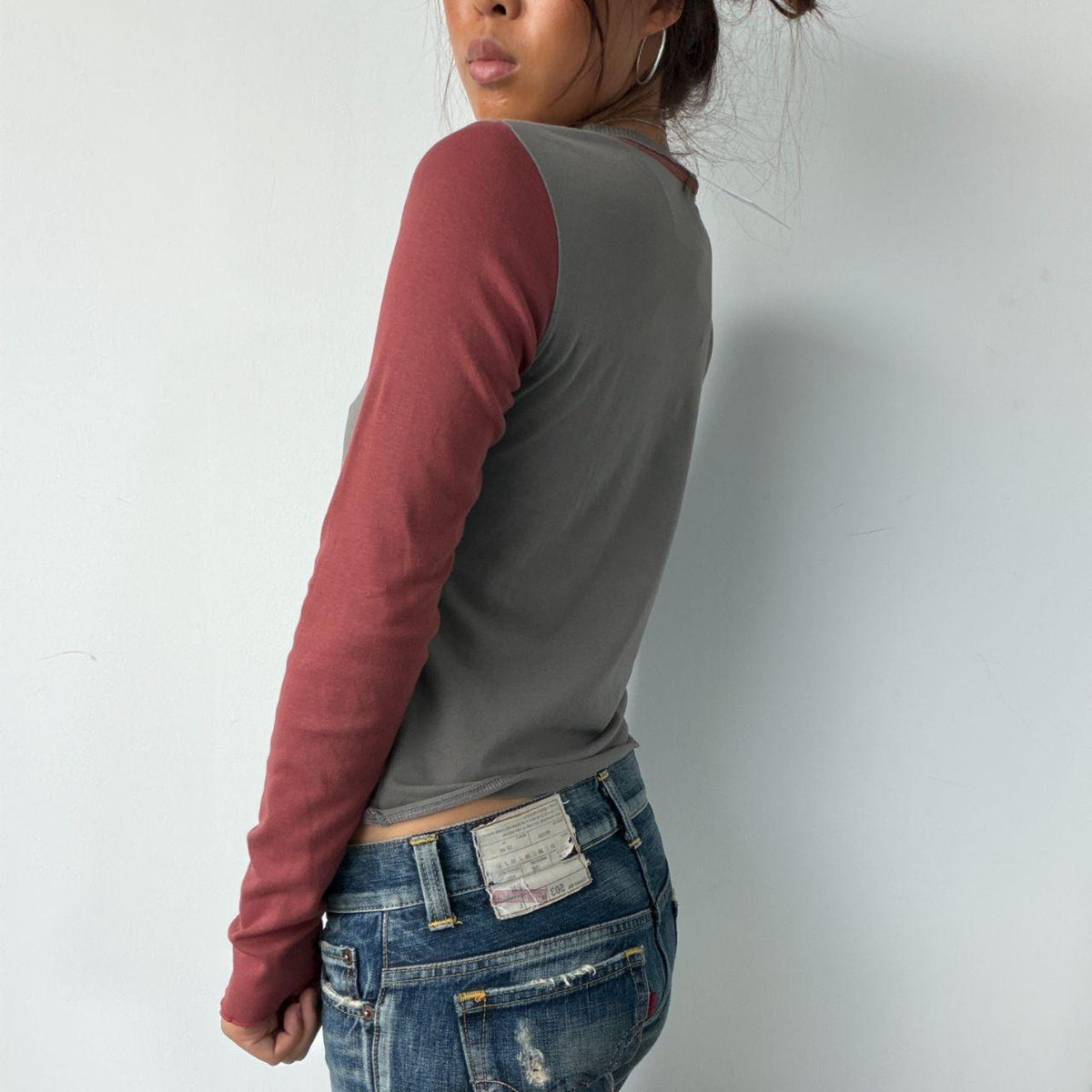 Vintage Cop Copine Long Sleeve Top