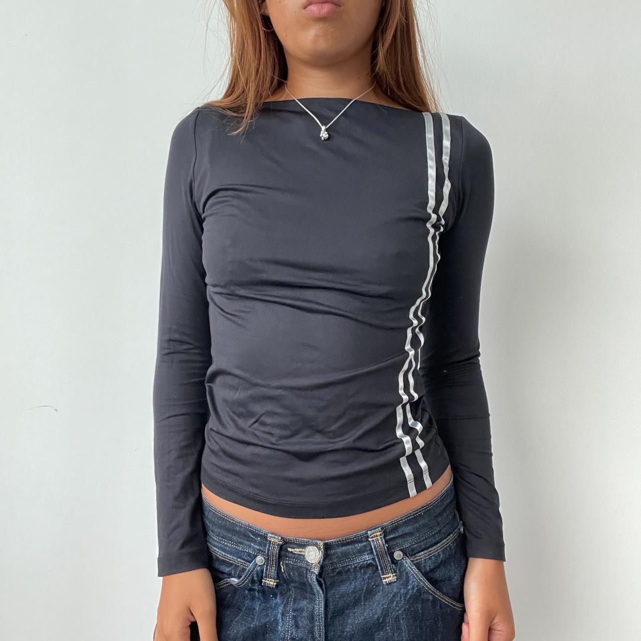 Vintage Black Adidas Long Sleeve