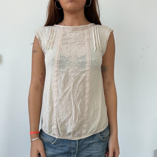 Vintage Beige Top