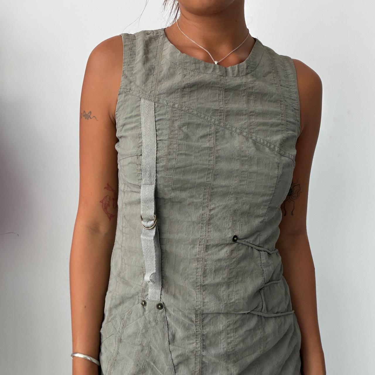 Vintage Khaki Utility Top