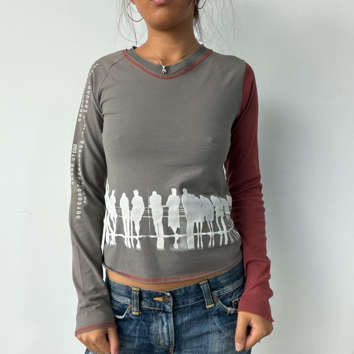 Vintage Cop Copine Long Sleeve Top