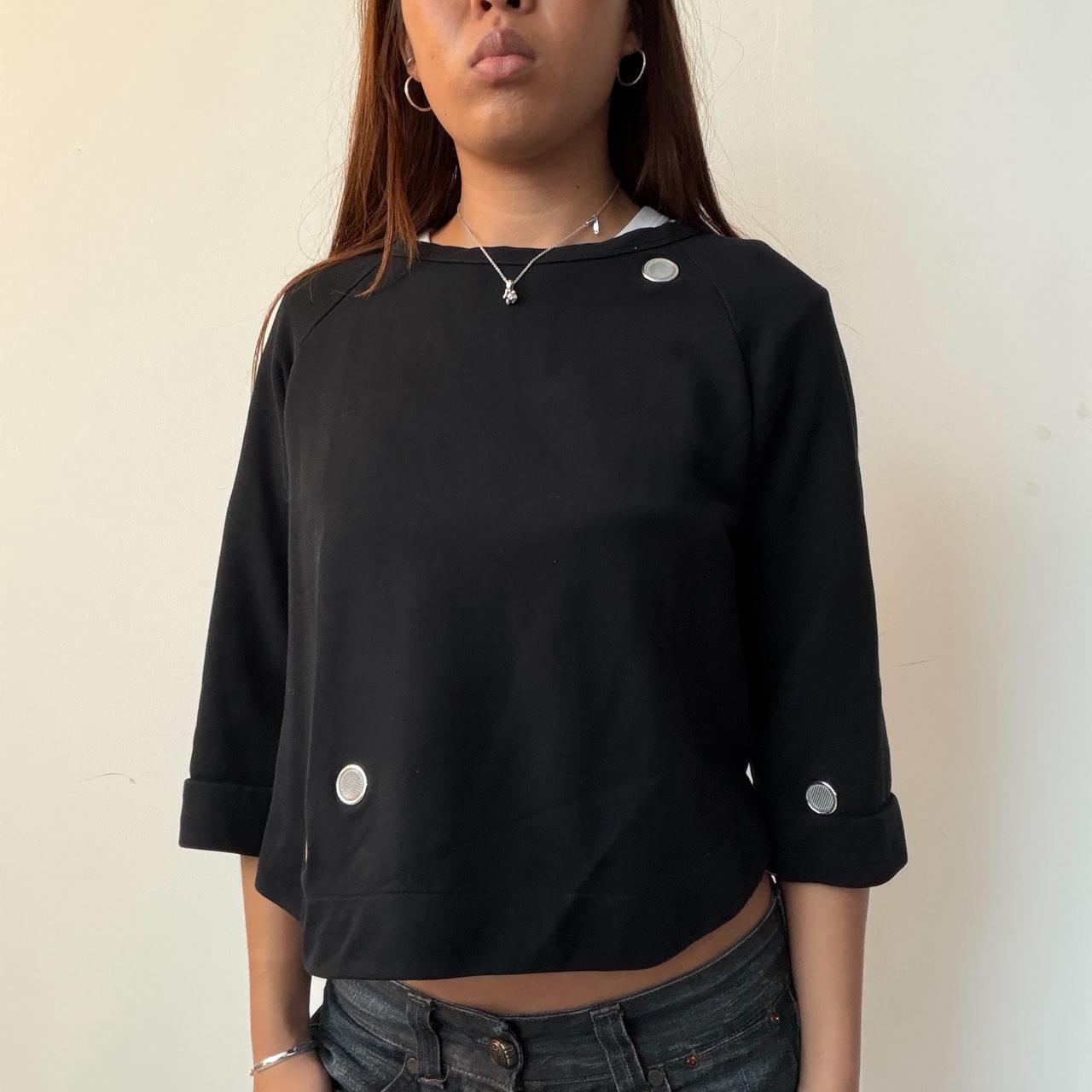 Vintage Black Cop Copine Jumper