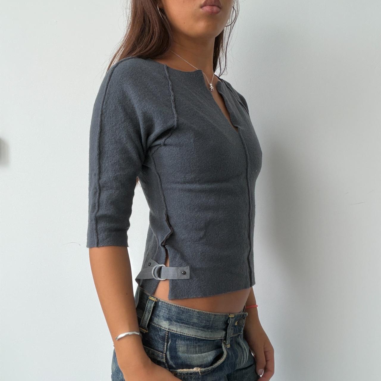 Vintage Blue Cop Copine Top
