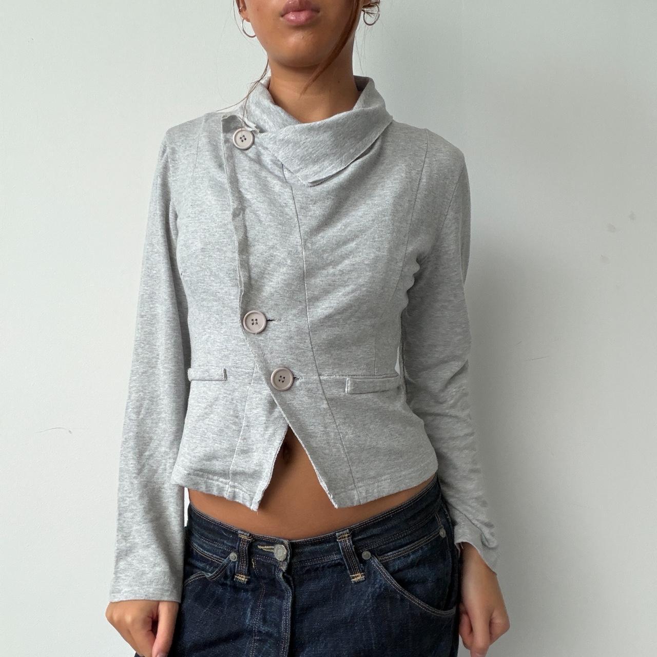 Vintage Grey Button Up