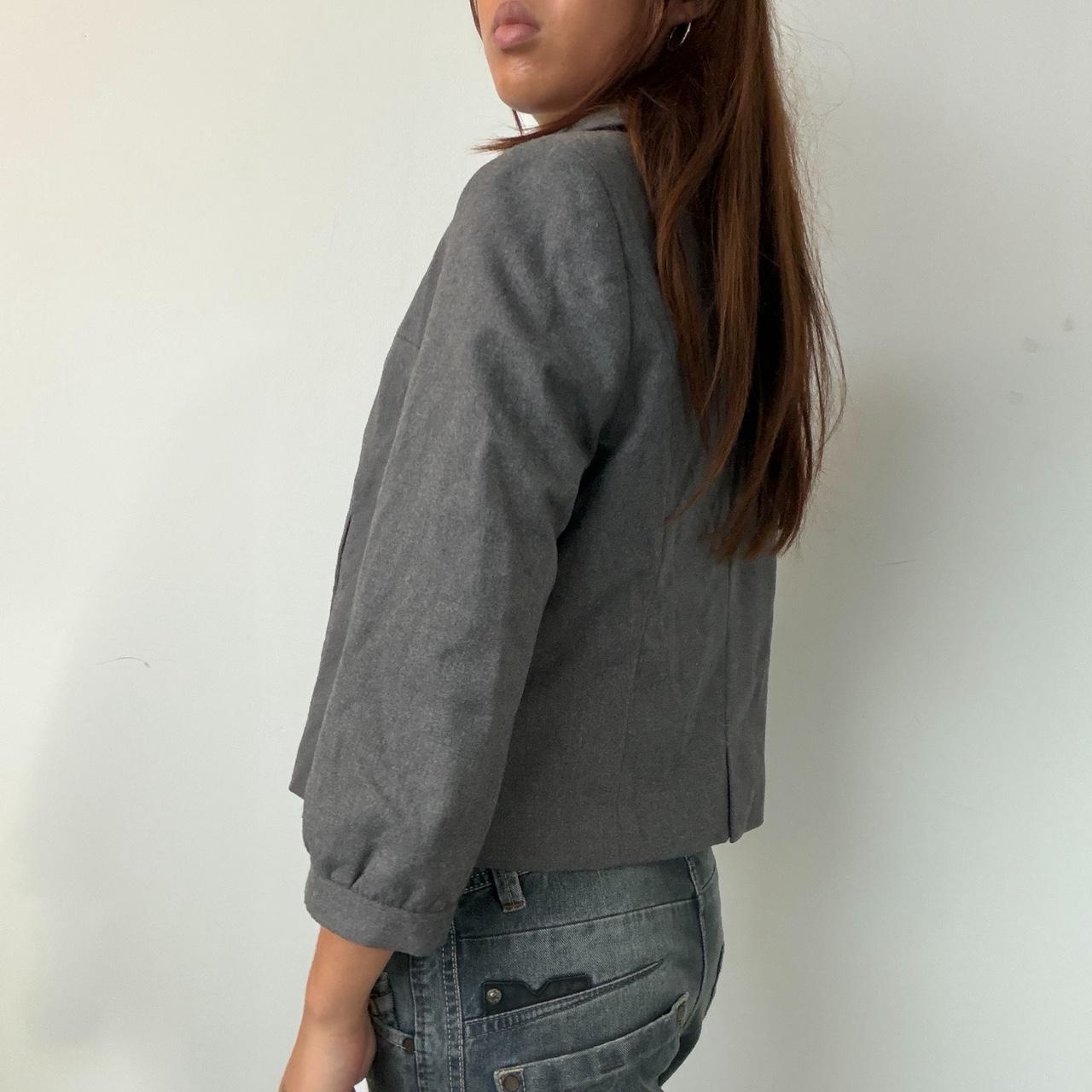 Vintage Grey Peacoat