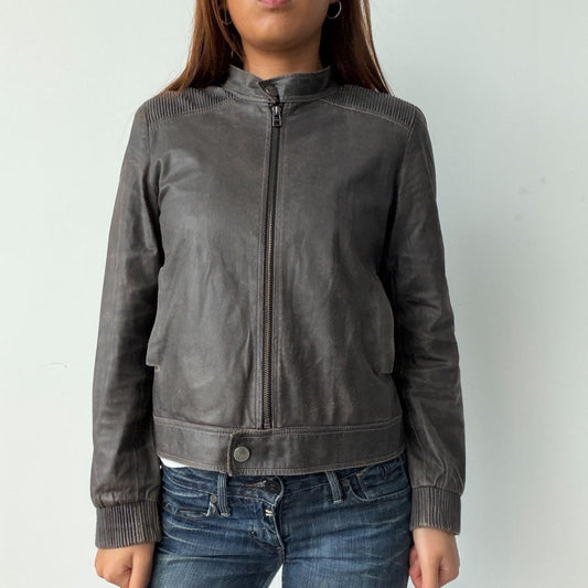 Vintage Cop Copine Grey Jacket