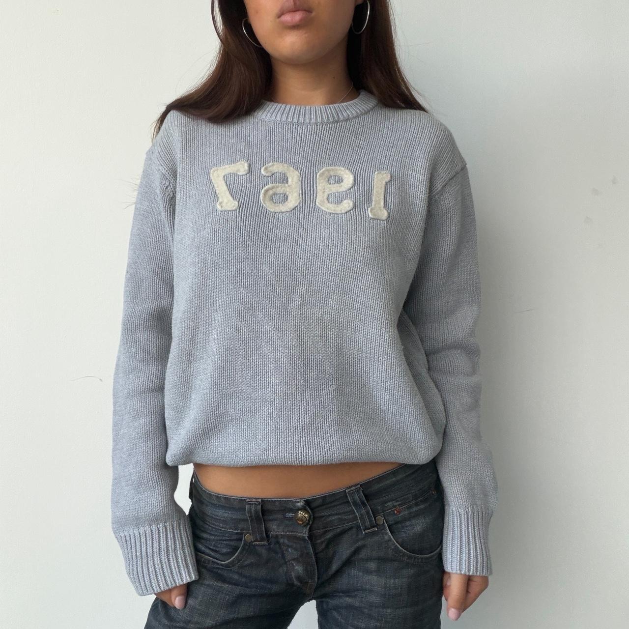 Vintage Grey Knit Jumper