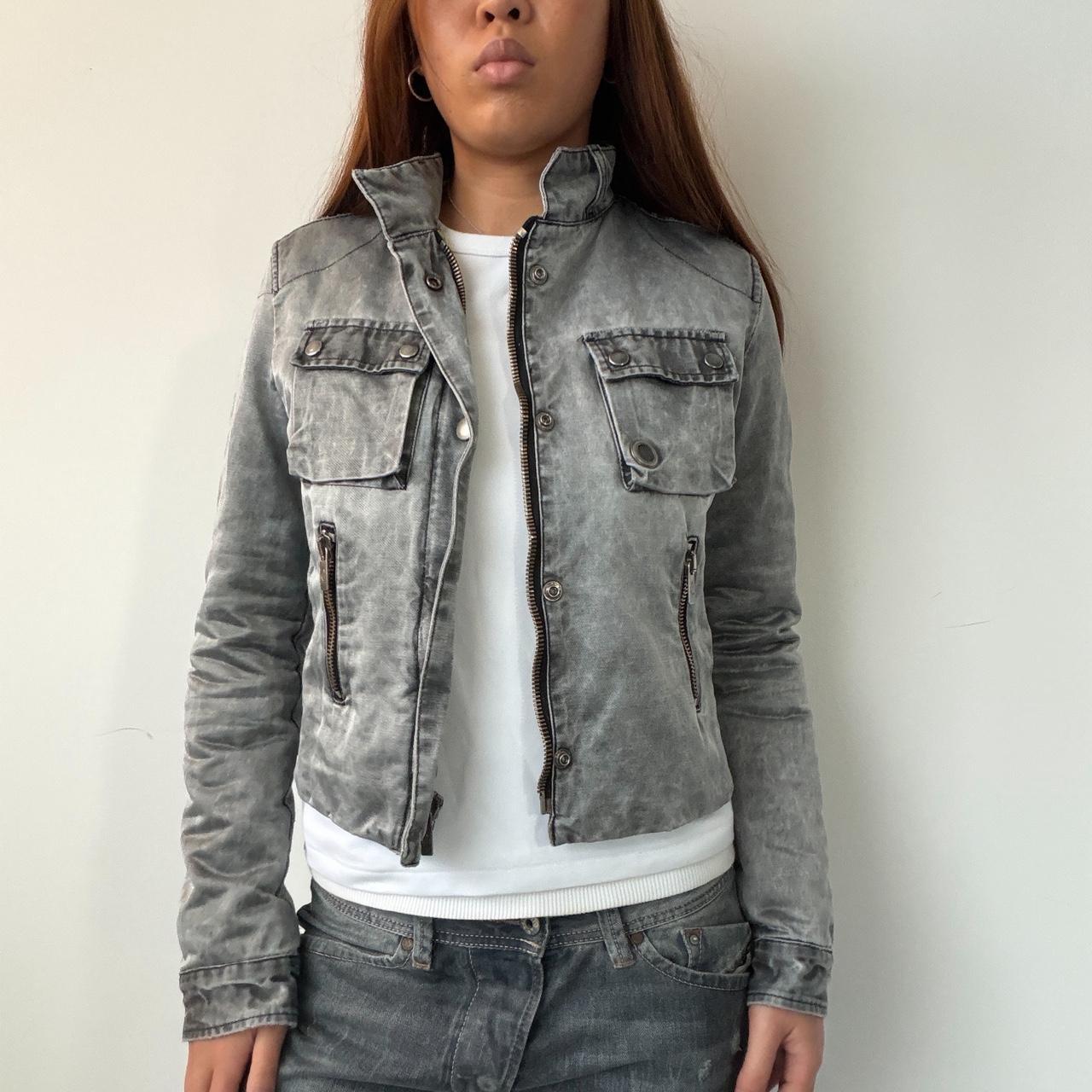 Vintage Grey Diesel Jacket