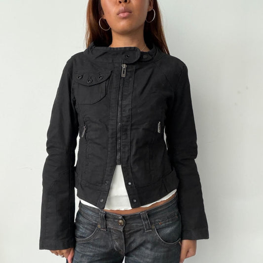 Vintage Black Utility Jacket