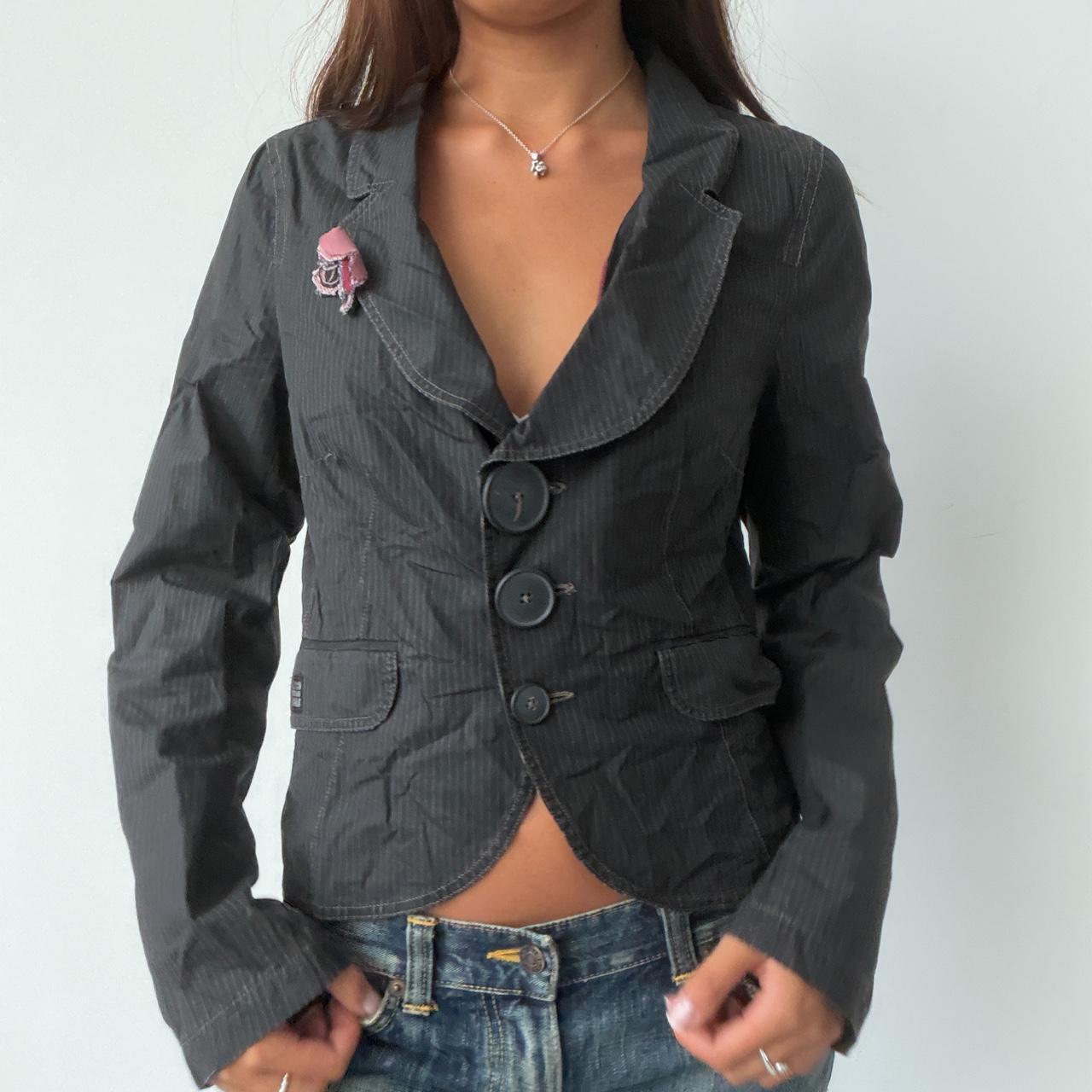 Vintage Black Cop Copine Blazer