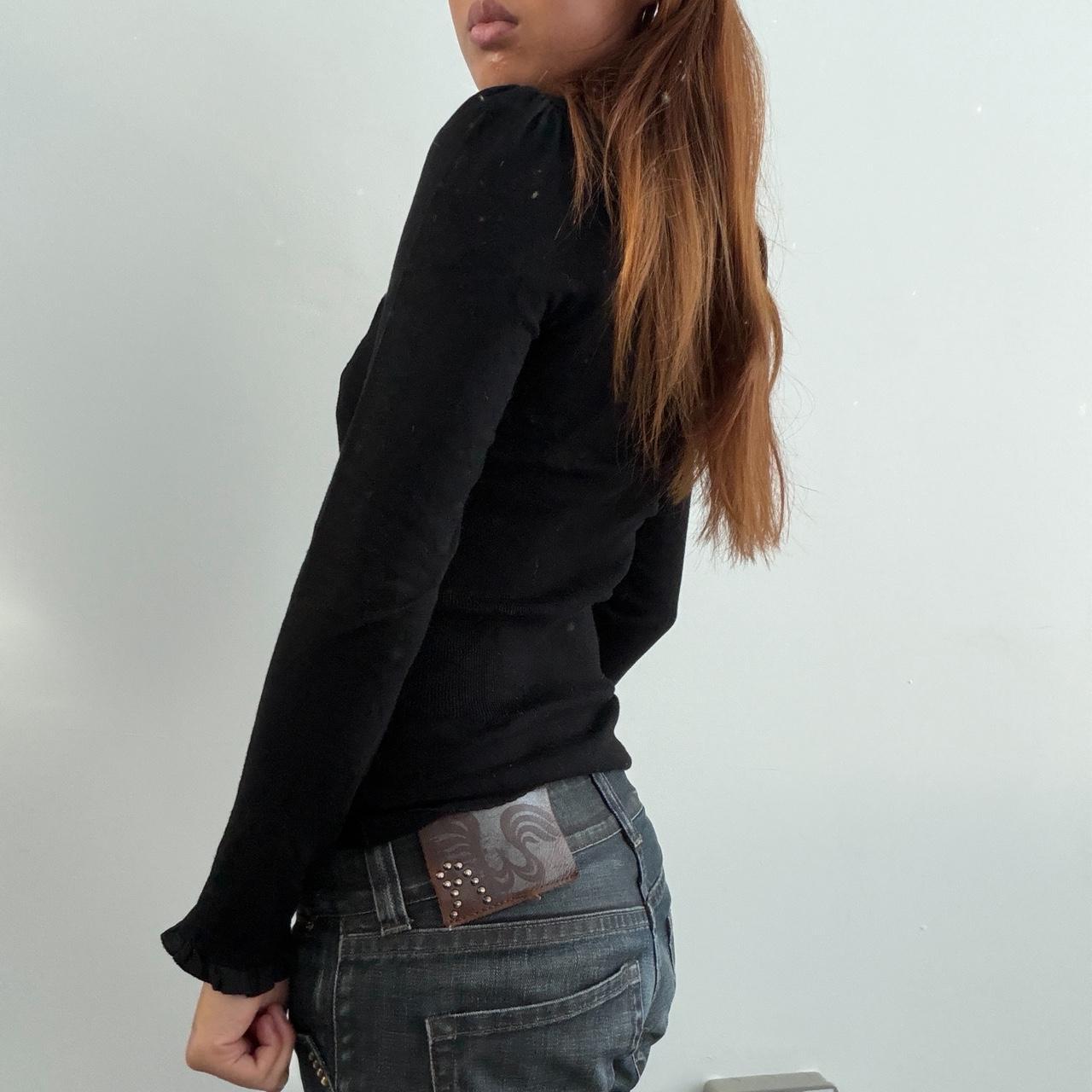 Vintage Black Morgan Top