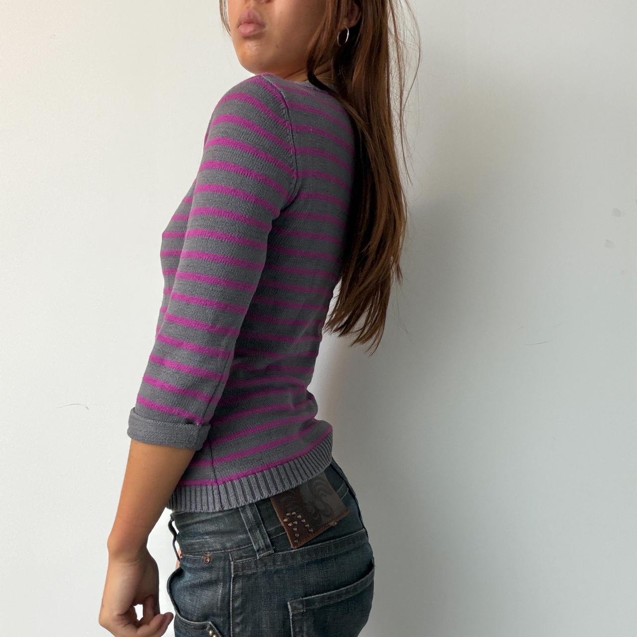 Vintage Grey Knit Jumper