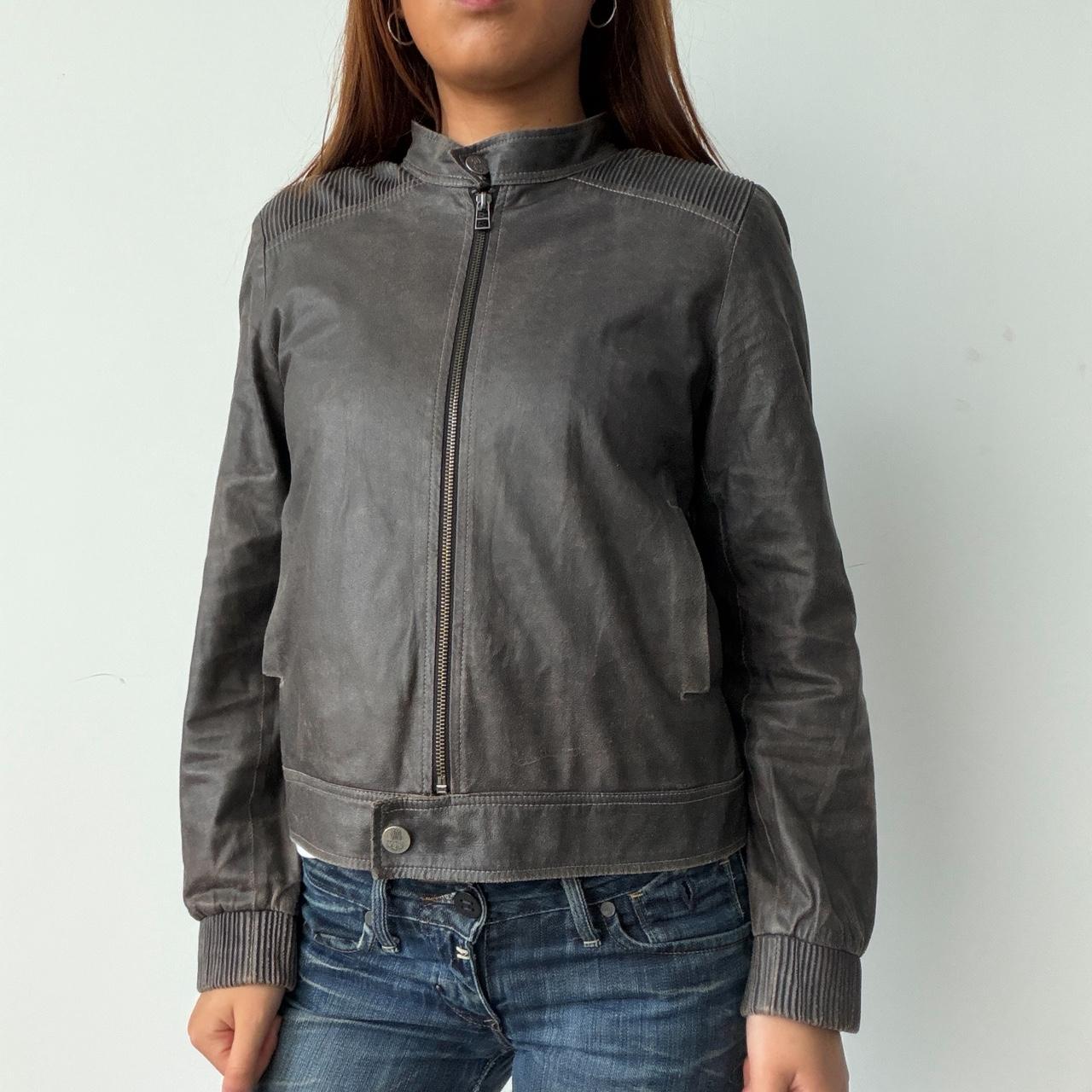Vintage Cop Copine Grey Jacket