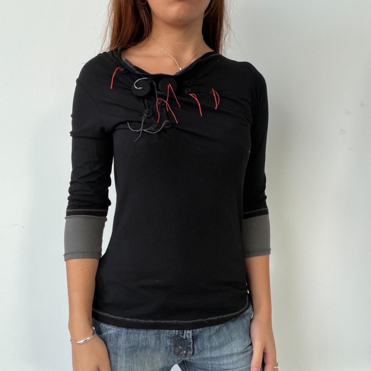 Vintage Black Cop Copine Top